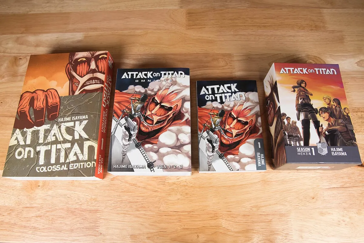Best Ways to Collect Attack on Titan Manga