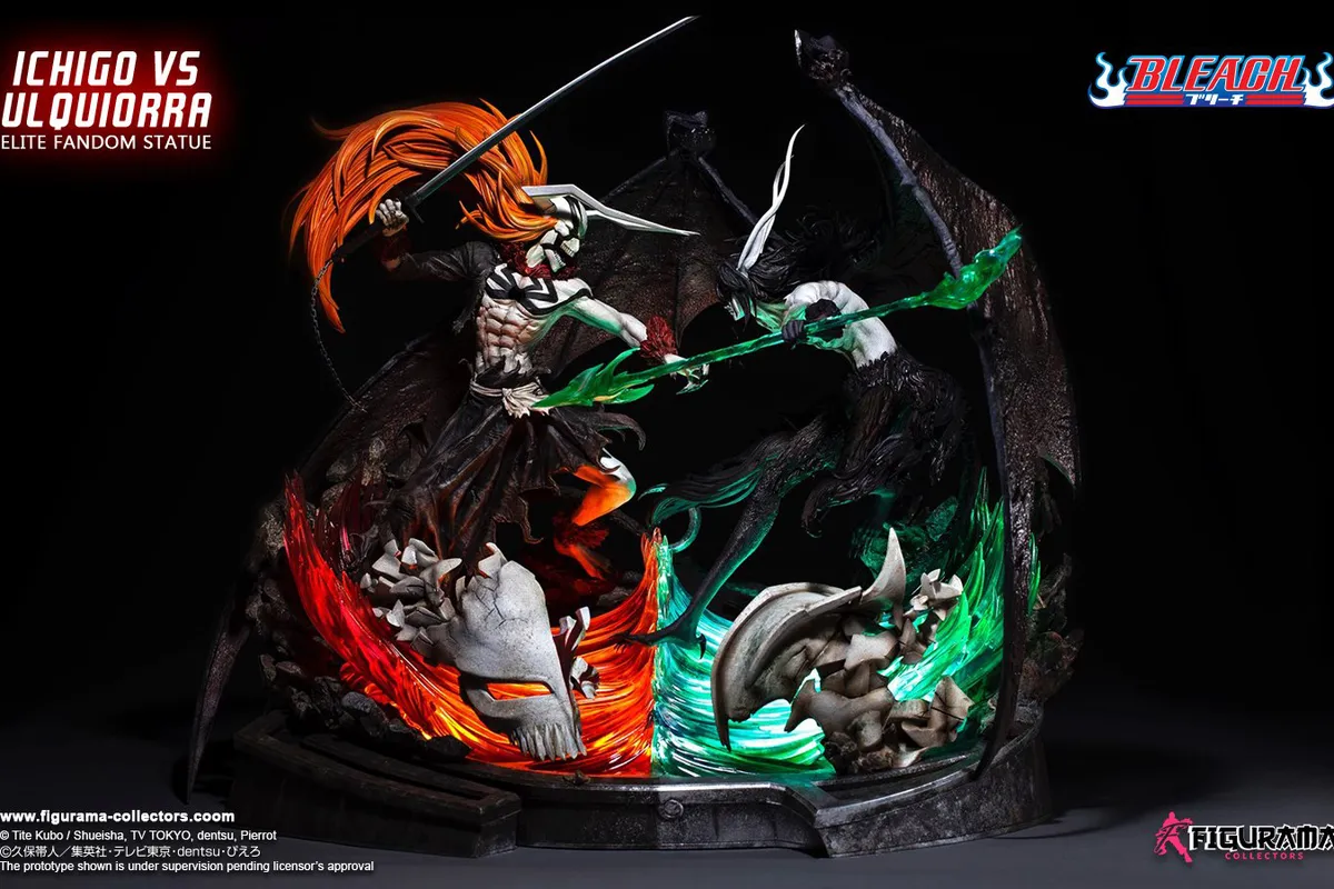 Figurama Ichigo vs Ulquiorra Elite Fandom Statue
