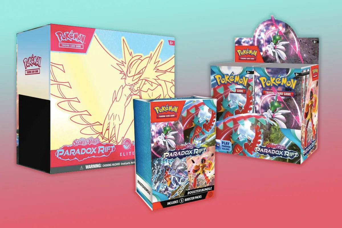 Pokémon Unveils New Scarlet & Violet Paradox Rift Set