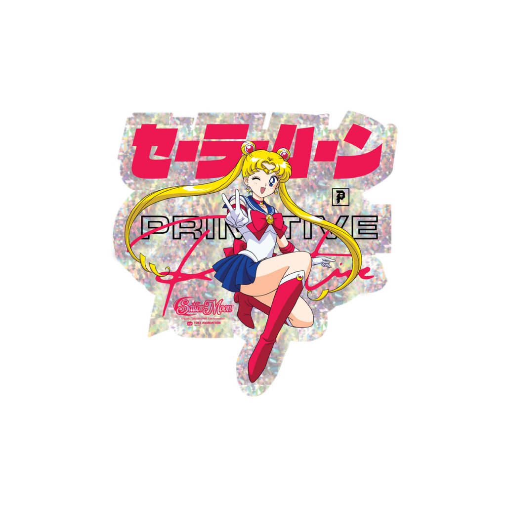 Primitive x Sailor Moon Sticker