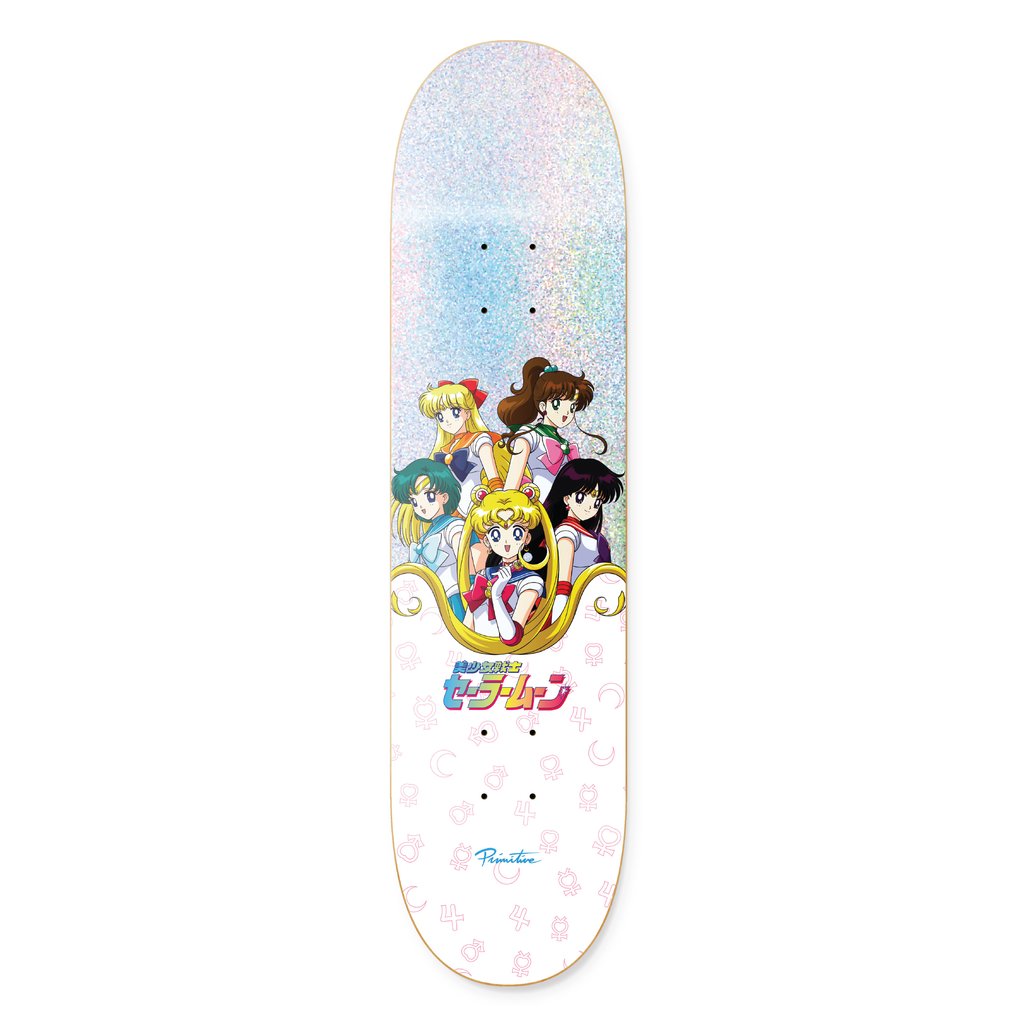 Team Sailor Moon Skateboard Deck