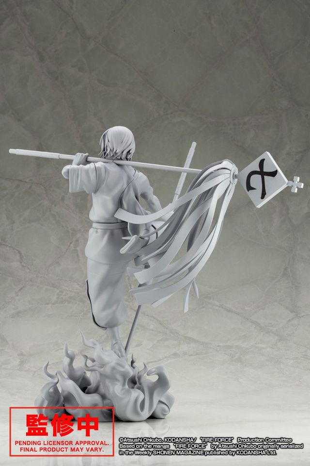 Kotobukiya Benimaru Shinmon ARTFX J Figure Sculpt Back
