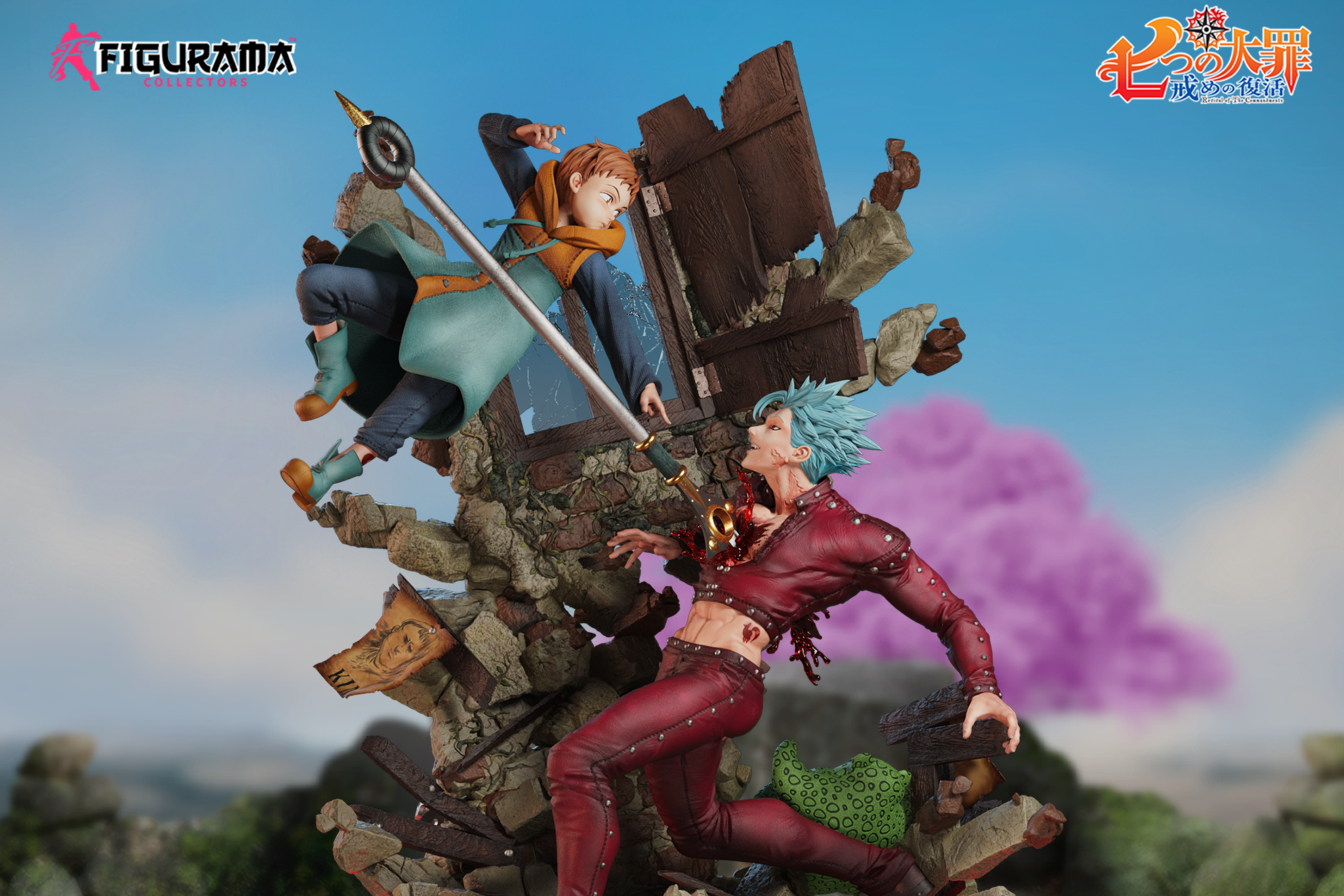 Figurama Reveal Upcoming Seven Deadly Sins Statue of Ban vs King
