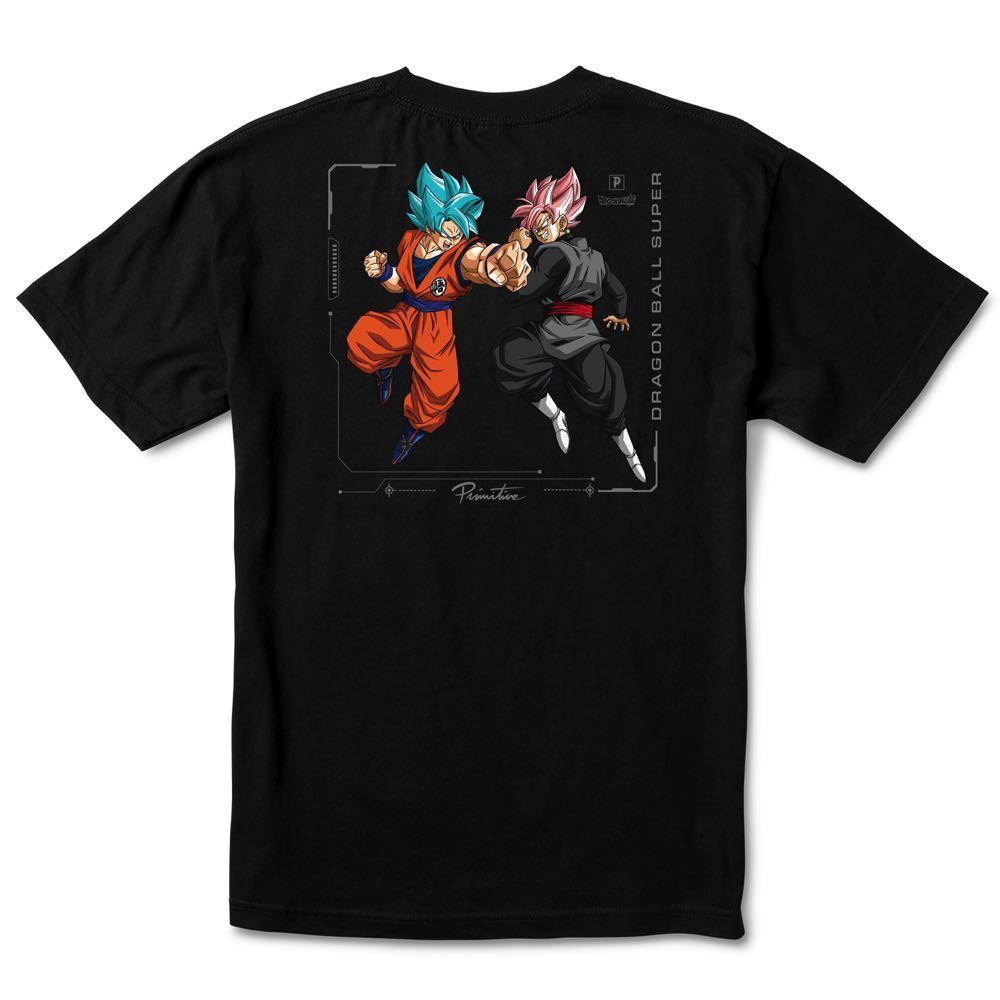 Primitive x Goku Black Rosé Capsule Collection Goku Versus T-Shirt