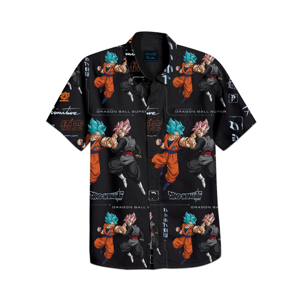 Primitive x Goku Black Rosé Capsule Collection Goku Versus Woven T-Shirt