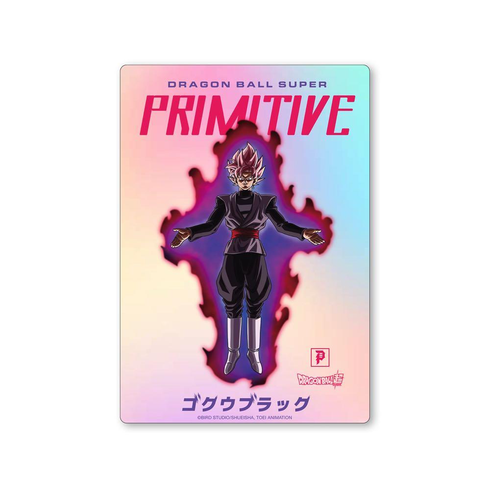 Primitive x Goku Black Rosé Capsule Collection Hologram Sticker