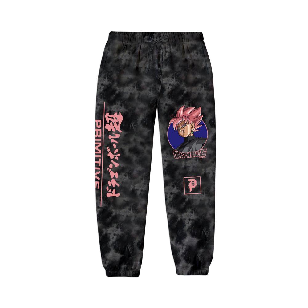 Primitive x Goku Black Rosé Capsule Collection SSR Goku Black Washed Sweatpants