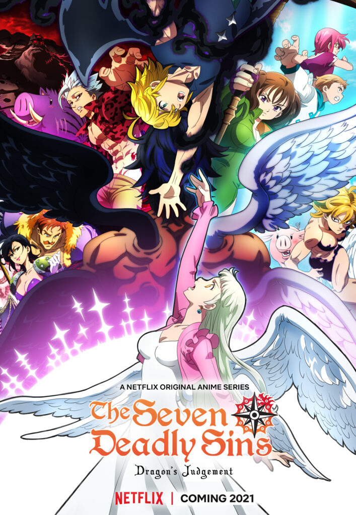The Seven Deadly Sins: Dragon's Judgement Anime Netflix 2021