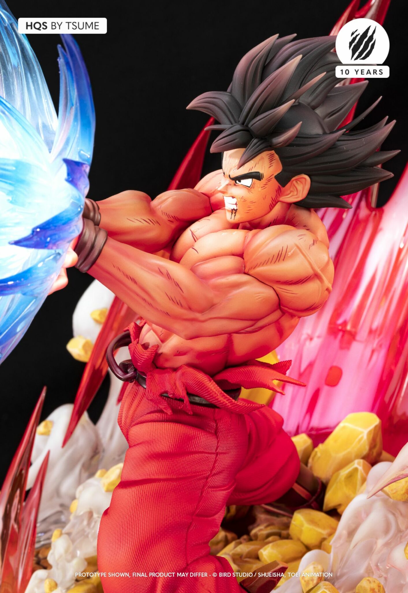 Tsume Goku Kaio-ken Dragon Ball Z Statue 9