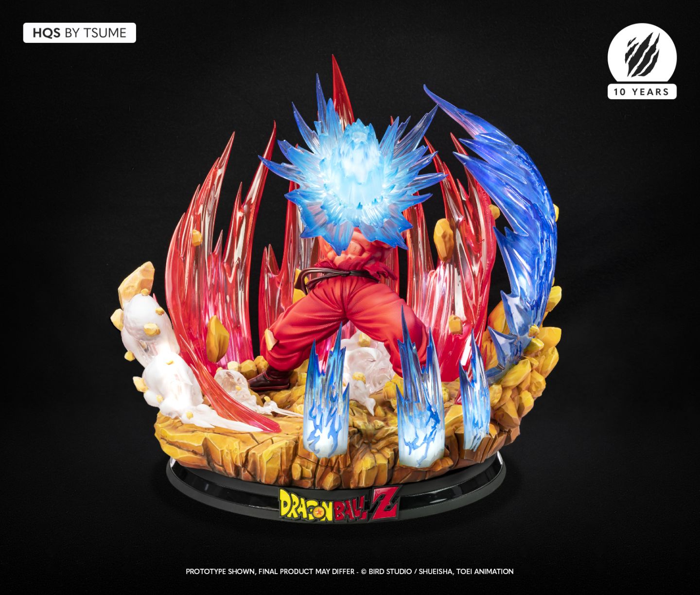 Tsume Goku Kaio-ken Dragon Ball Z Statue 7