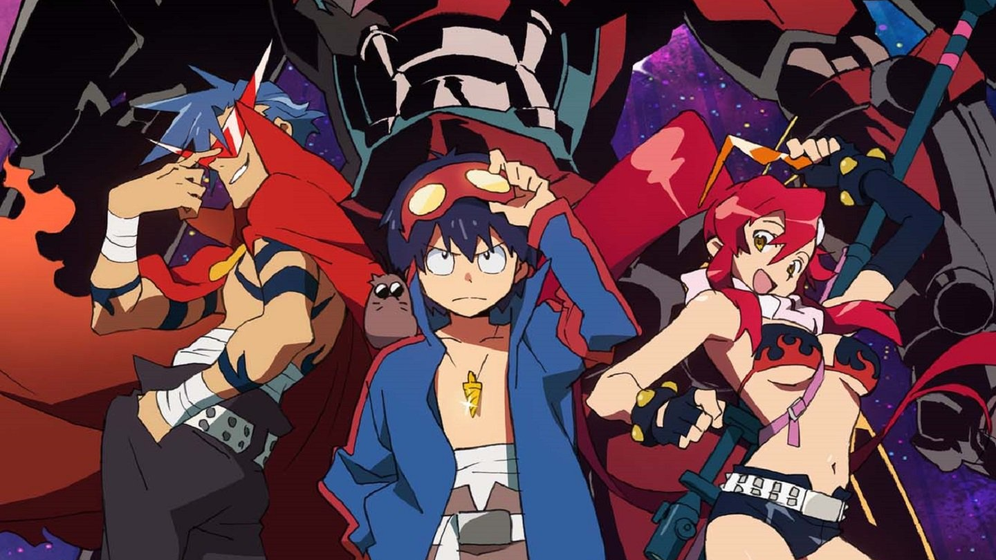 Best Anime on Crunchyroll Now - Gurren Lagann