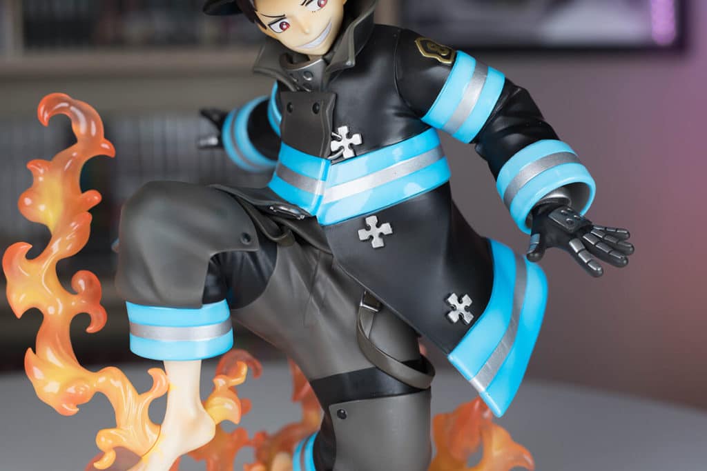 Juai, figura de ação original kotobukiya fire force, anime fire