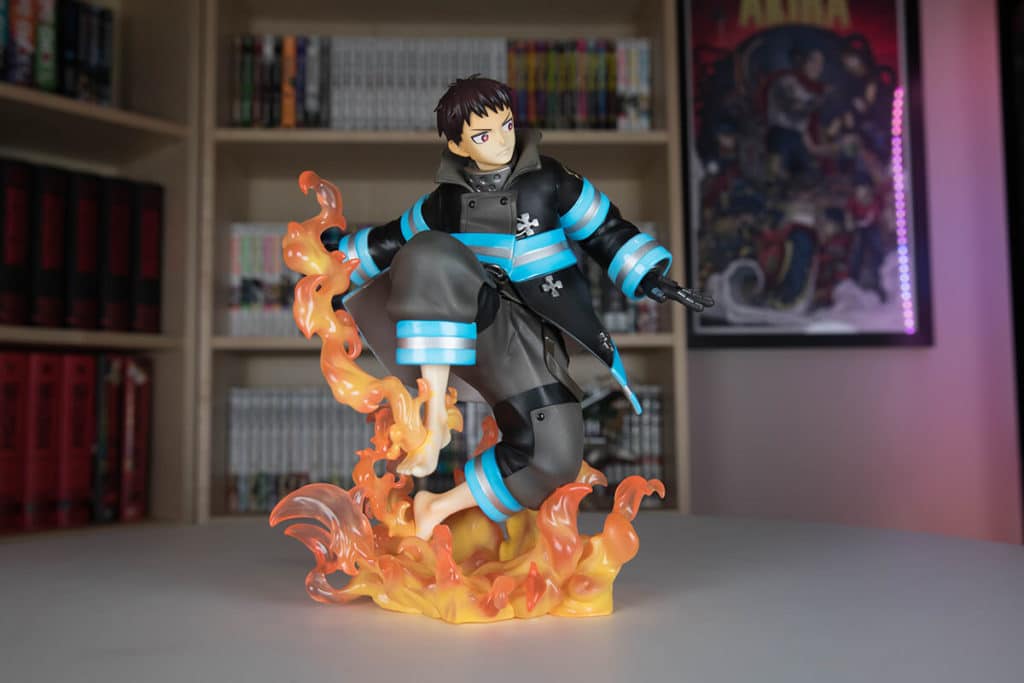 Juai, figura de ação original kotobukiya fire force, anime fire