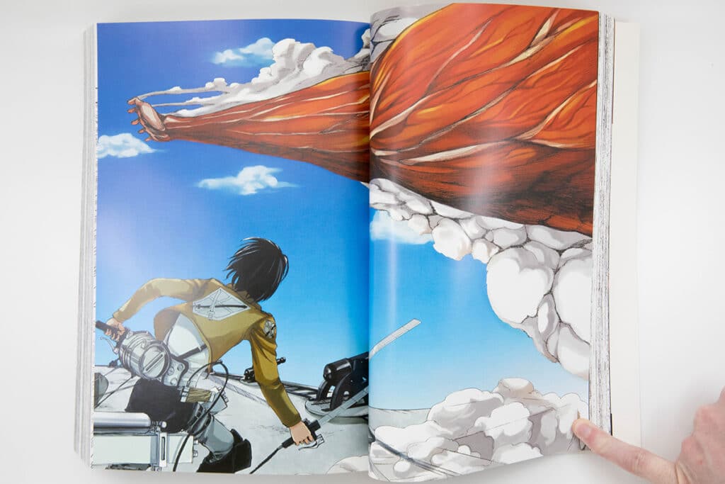 Attack on Titan Colossal Editions Review Color Pages