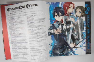 Sword Art Online Platinum Collector’s Edition Box Set Inside Look