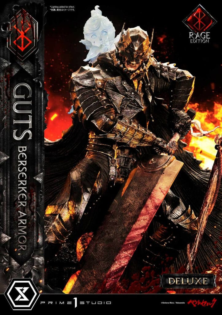 Prime 1 Studio Guts Berserker Armor Rage Edition Deluxe Version