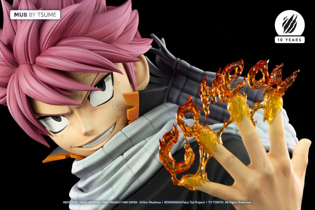 Tsume Reveal Life-Size Bust of Natsu