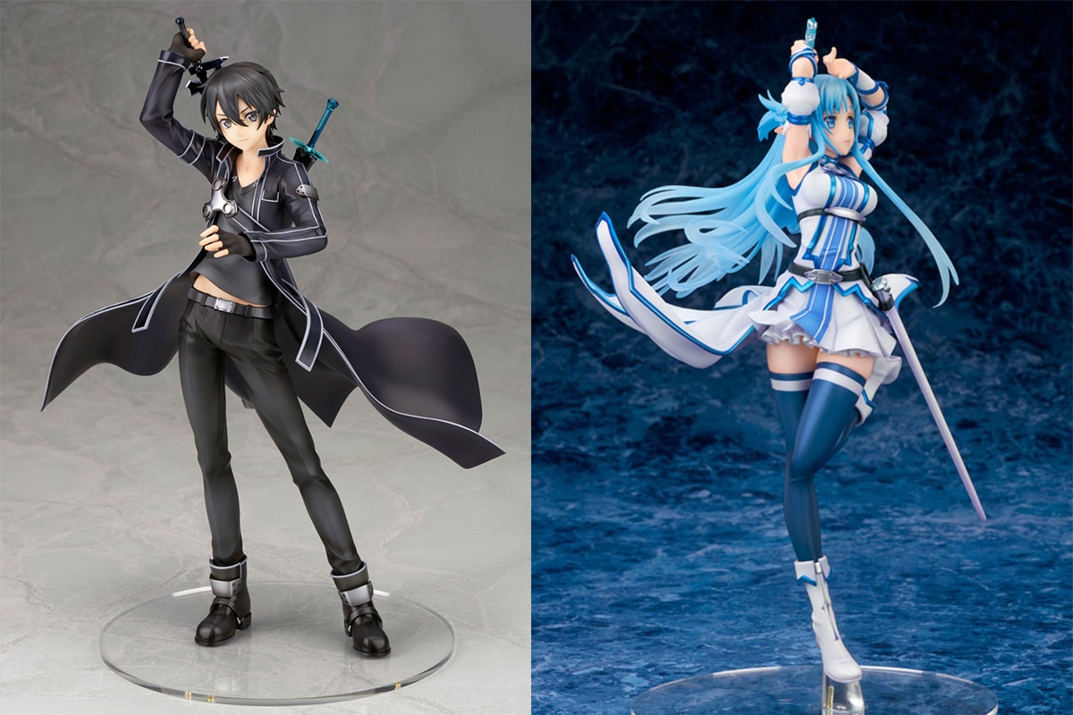 New ALTER Figures of Kirito and Asuna's Undine Avatar From SAO Surface