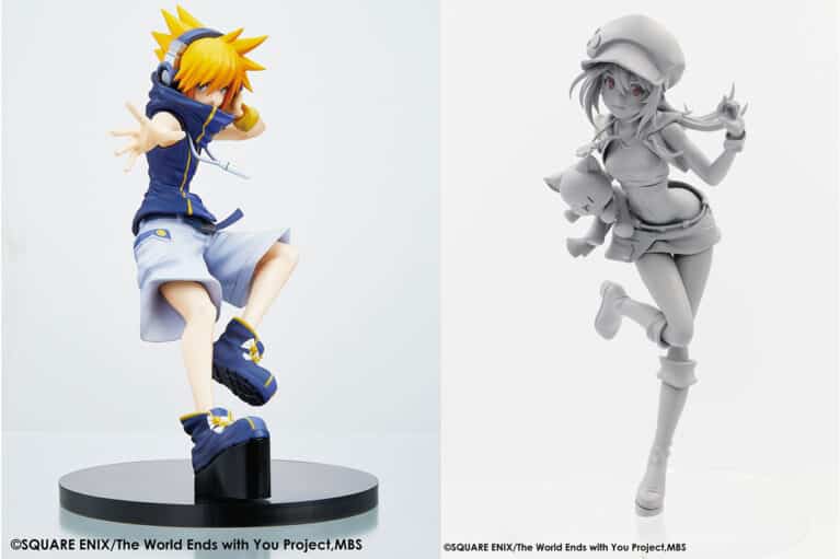 The World Ends with You Figures of Shiki and Neku Coming From Square Enix