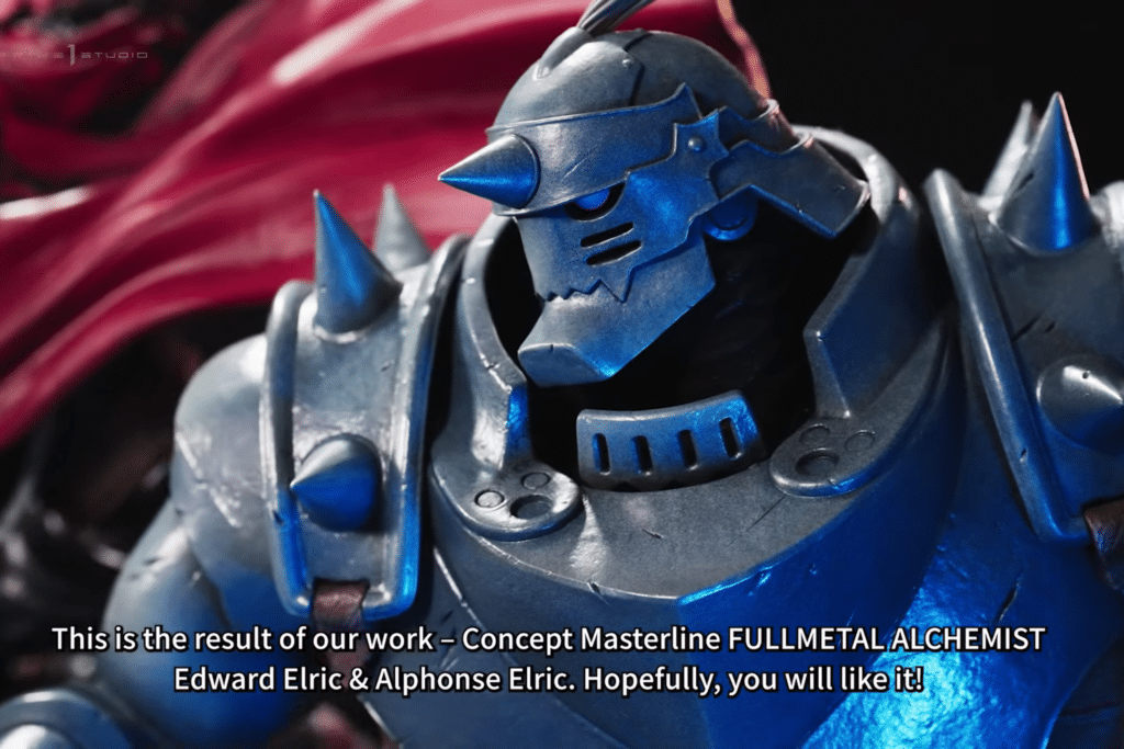 Prime 1 Studio Fullmetal Alchemist Ed & Alphonse  Concept Masterline Statue