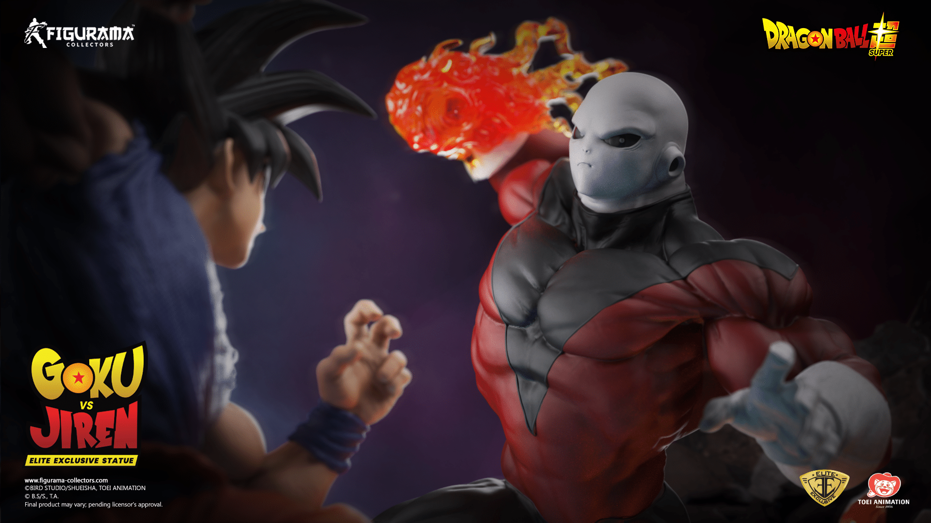 Figurama Goku vs Jiren Statue Dragon Ball Super Statue