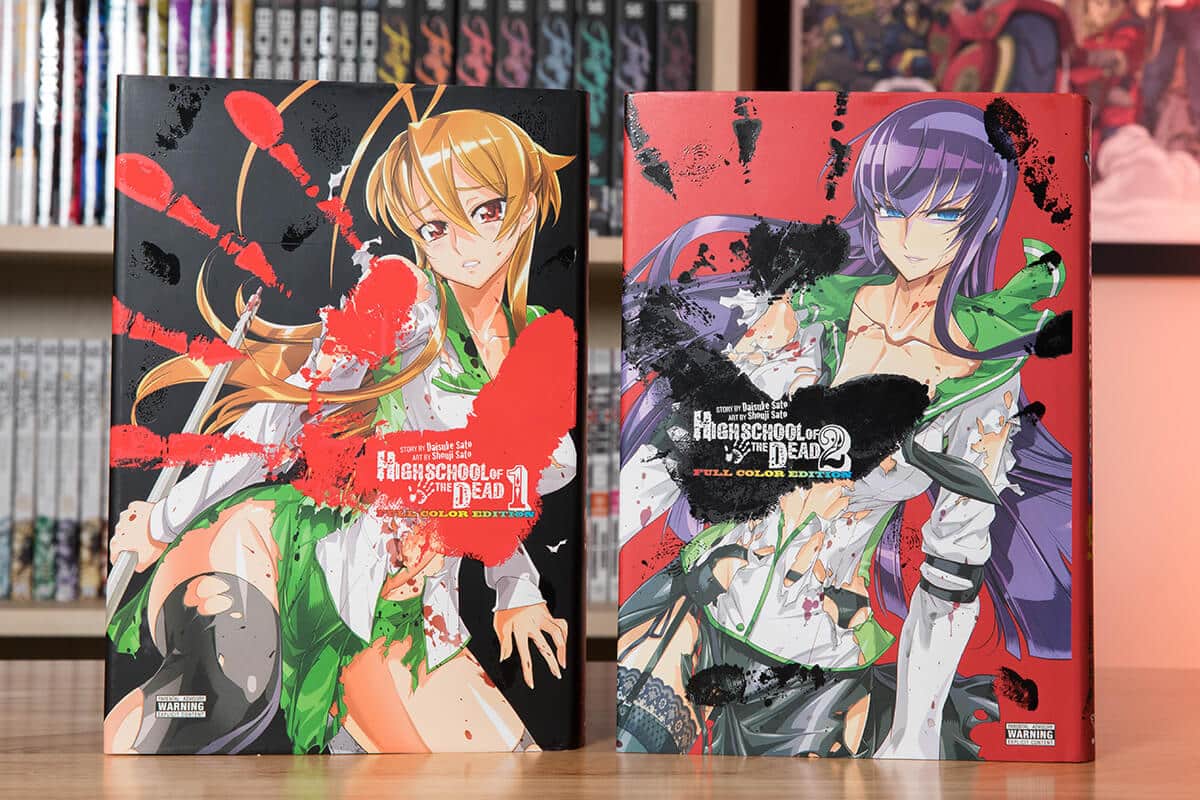 Highschool of the Dead Full Color Editions Review - Anime Collective