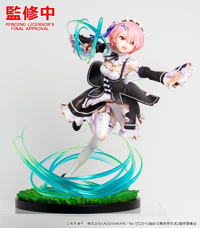 1/7 Scale Figure Ram: Battle with Roswaal Ver. from Re:ZERO - Starting Life in Another World-