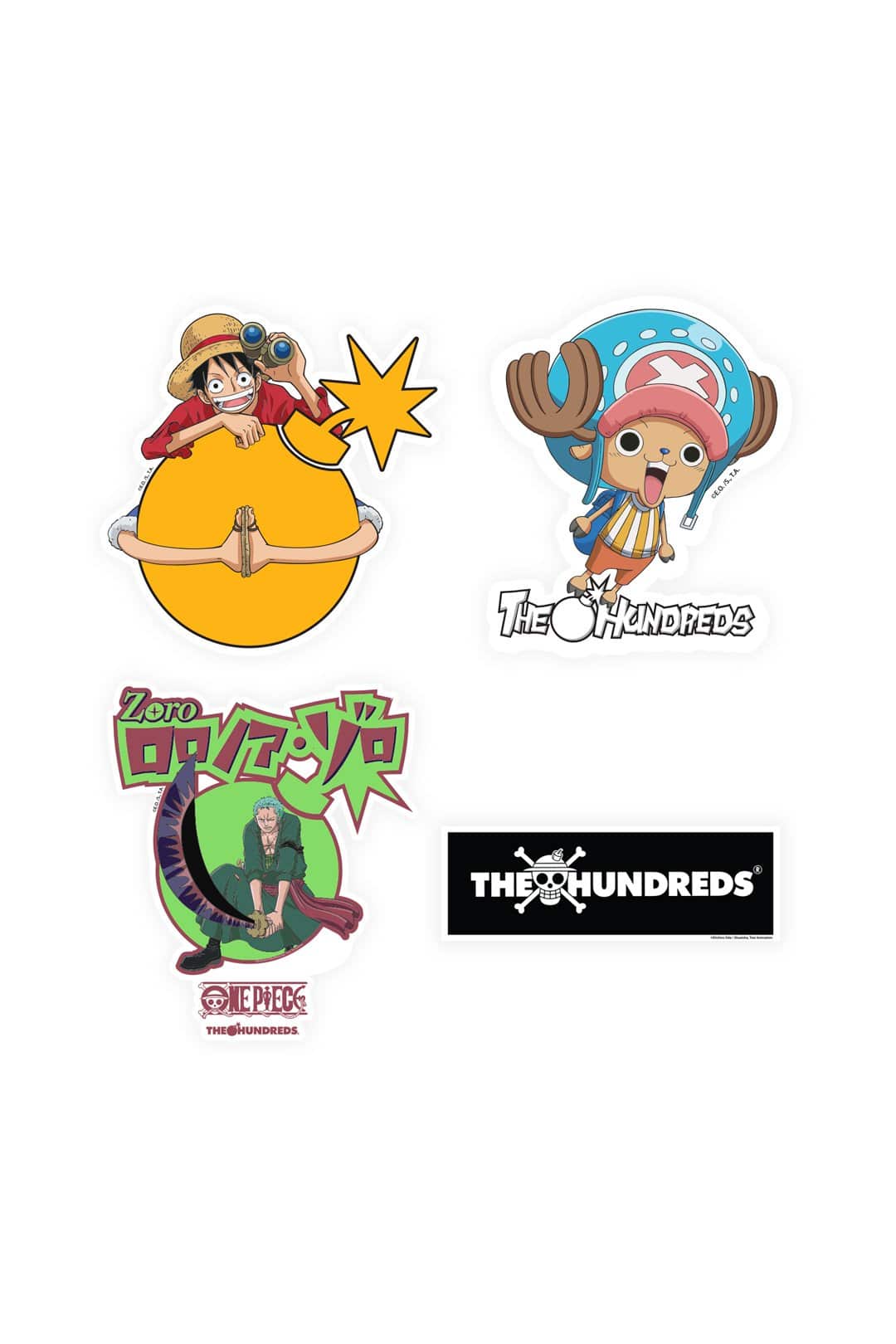 The Hundreds One Piece Sticker Pack
