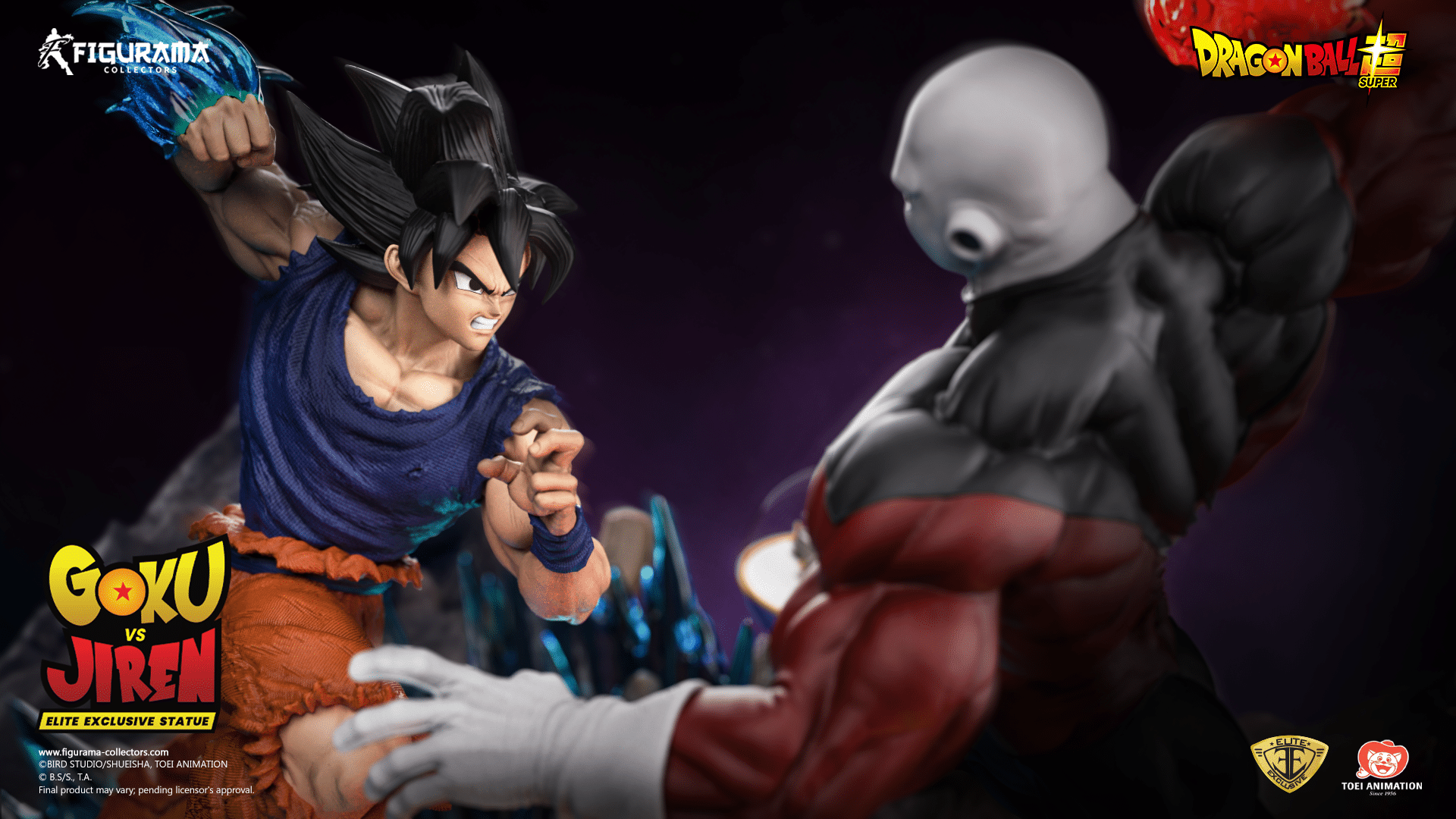Figurama Goku vs Jiren Statue Dragon Ball Super Statue