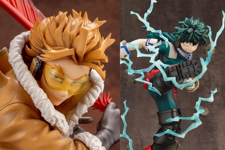 Kotobukiya Make New ARTFX J Figures of Hawks and Deku