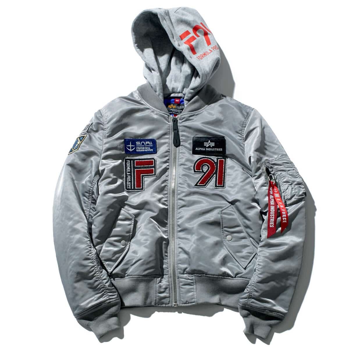 STRICT-G x Alpha Industries Mobile Suit Gundam F91 Collaboration Seabrook Arno