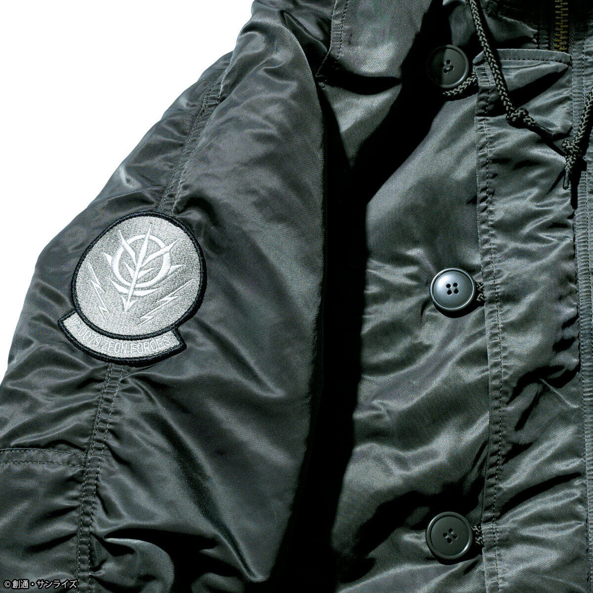 STRICT-G x Alpha Industries Mobile Suit Gundam Collaboration Principality of Zeon Jacket