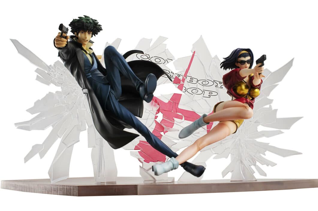 Cowboy Bebop Megahouse Figures of Faye and Spike Reissued