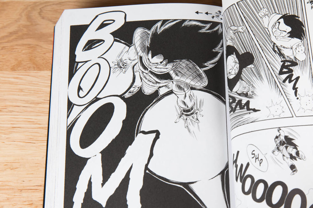 Page and Print Quality of the Dragon Ball and Dragon Ball Z Manga Editions