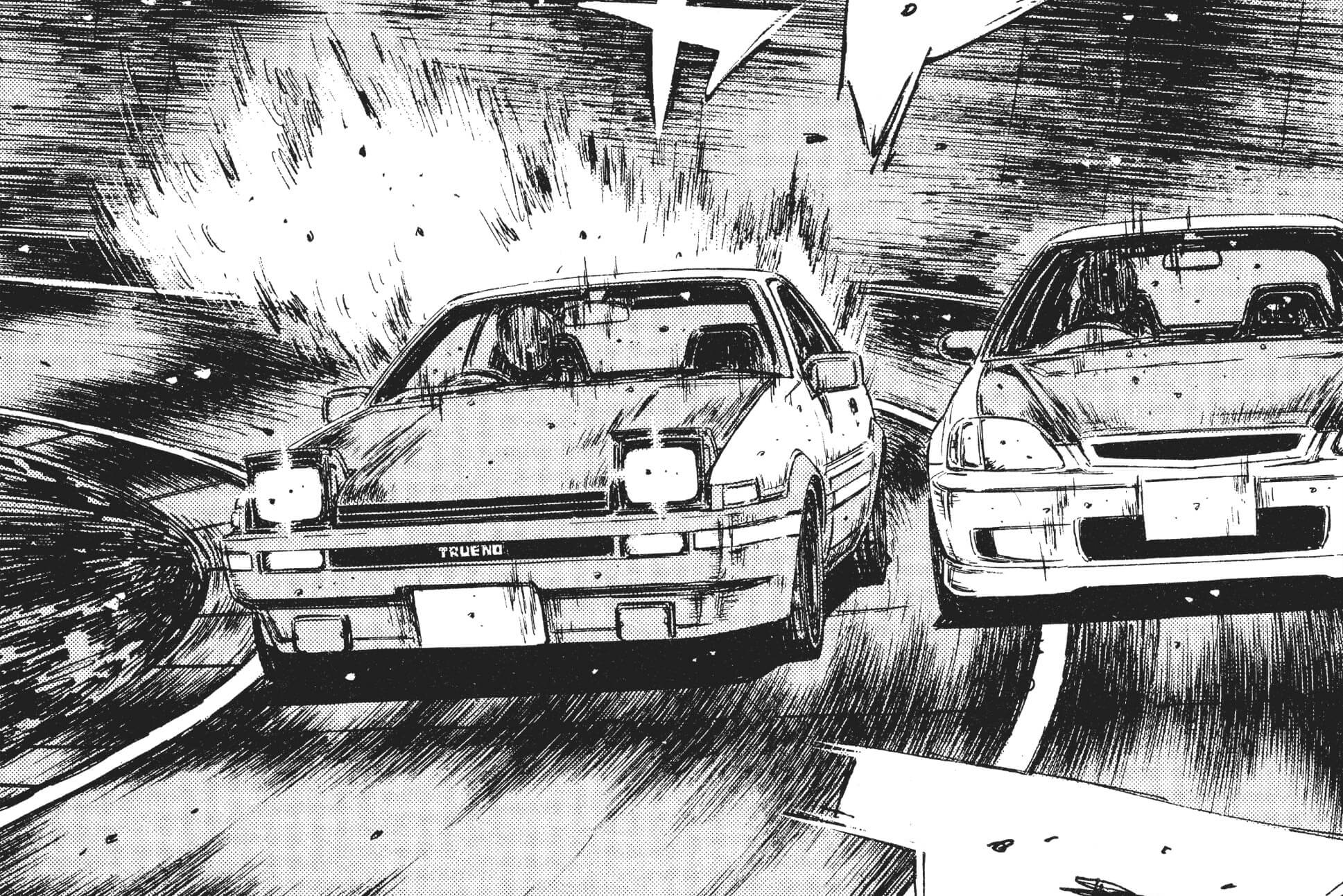 Best Sports Manga - Initial D Manga