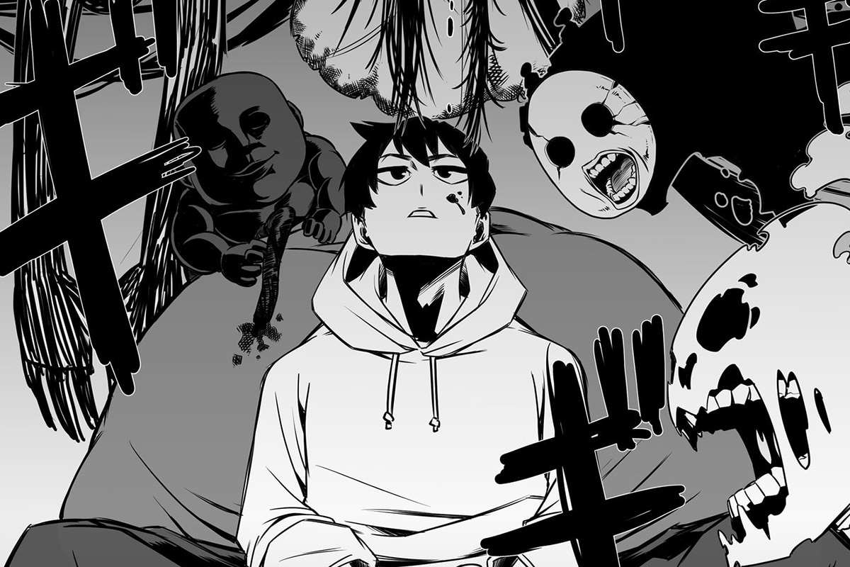 Best Horror Manga - The Strongest Haunted House And The Guy With No Spiritual Sense Manga