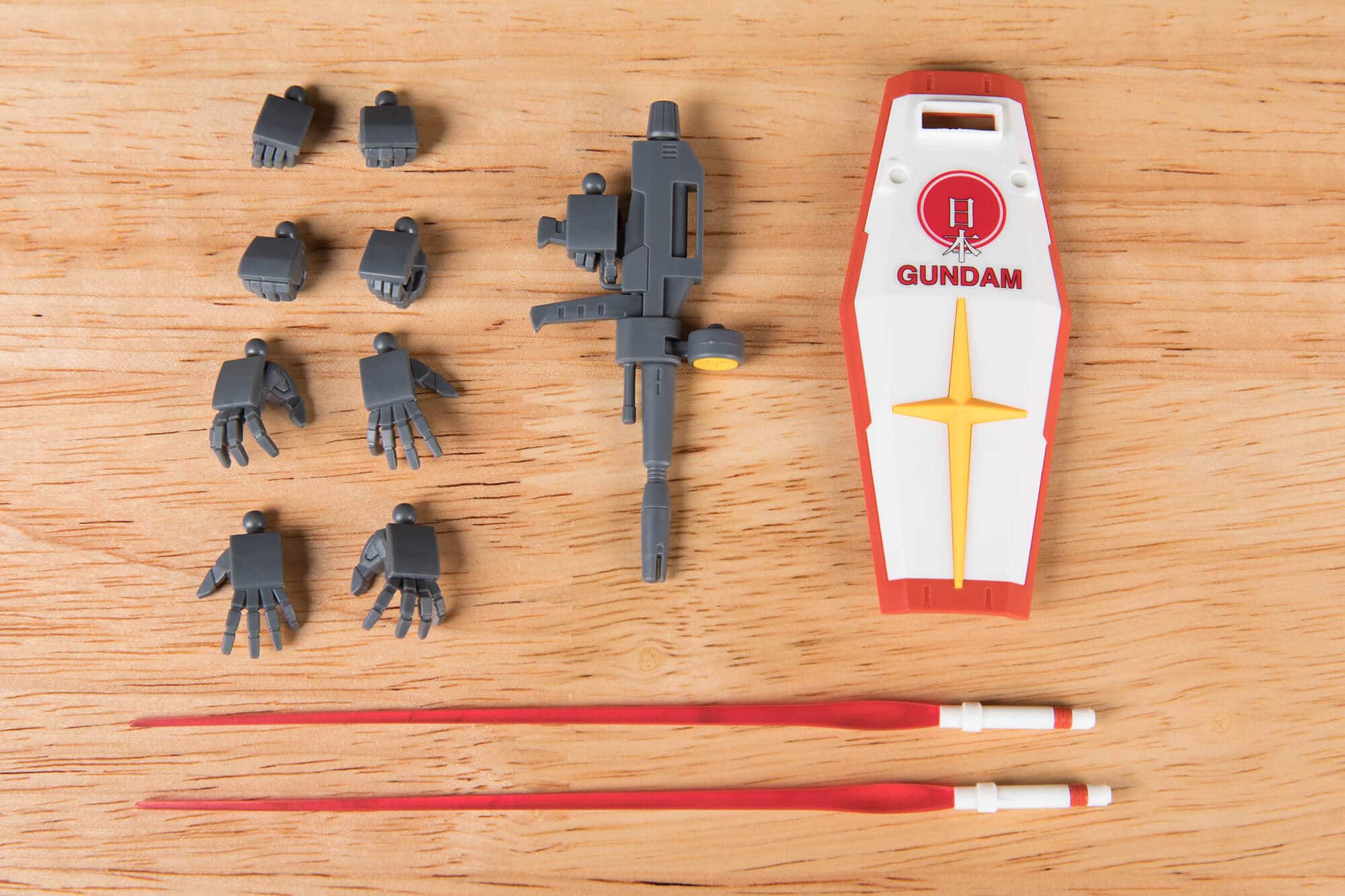 HG RX-78-2 Gundam [PR ambassador of the Japan Pavilion, Expo 2020 Dubai] Gundam Model Kit Weapons