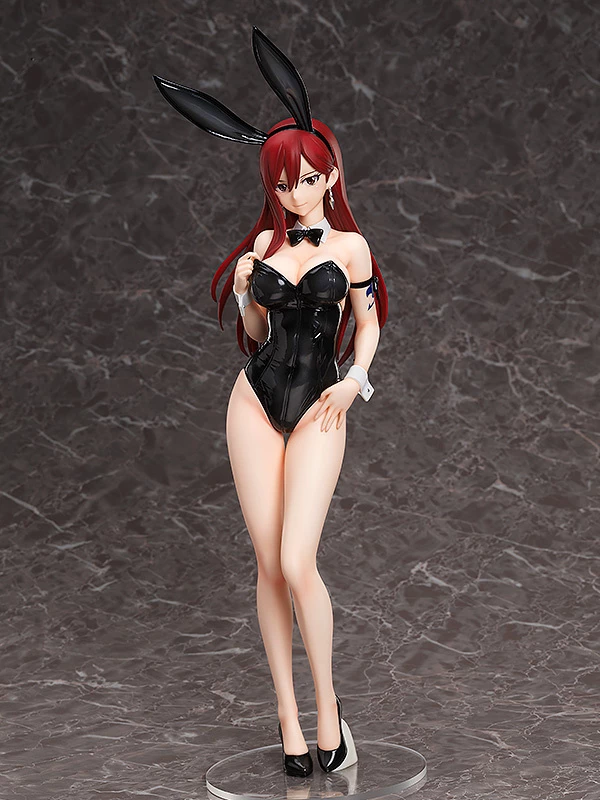 FREEing Fairy Tail Erza Scarlet Figure Bare Leg Bunny Version