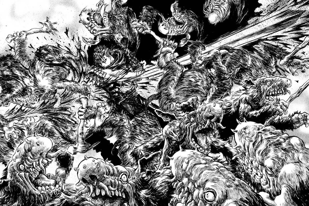 Best Seinen Manga - Berserk Manga