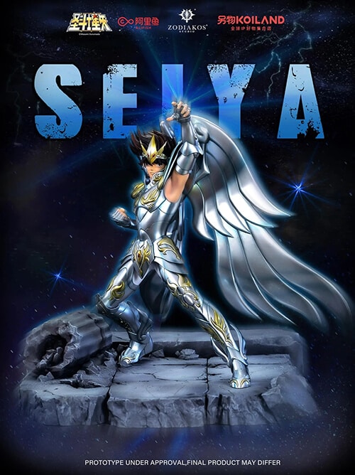 Zodiakos Studio Pegasus Seiya God Cloth Saint Seiya Statue