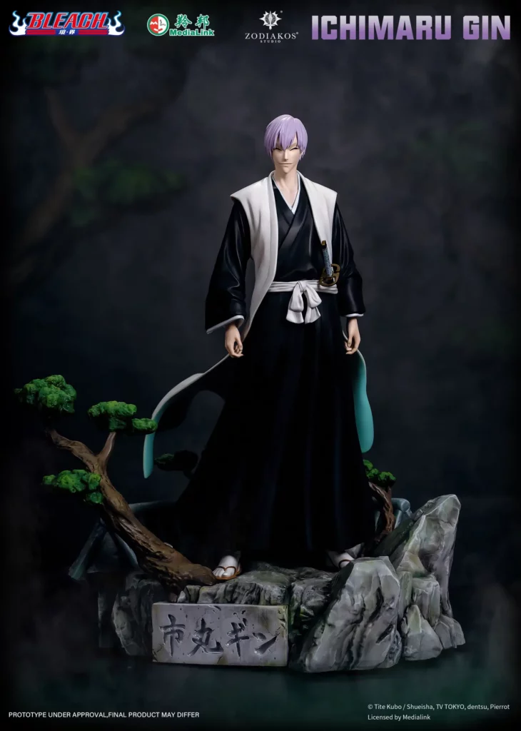 Zodiakos Studio Gin Ichimaru Bleach Statue