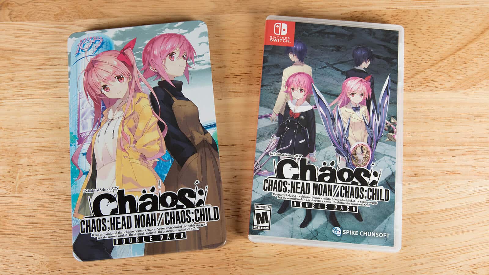 Chaos;Head Noah / Chaos;Child Double Pack Steelbook Launch Edition - Nintendo Switch