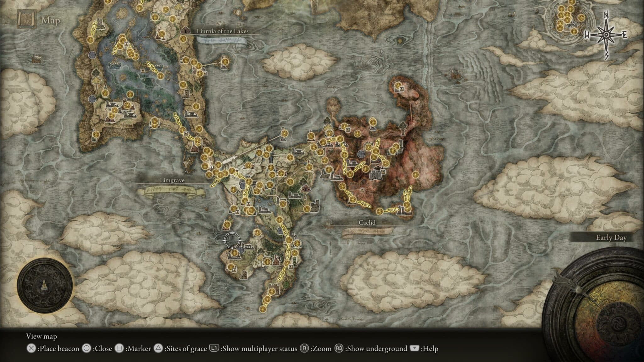 Map and Map Fragments Elden Ring