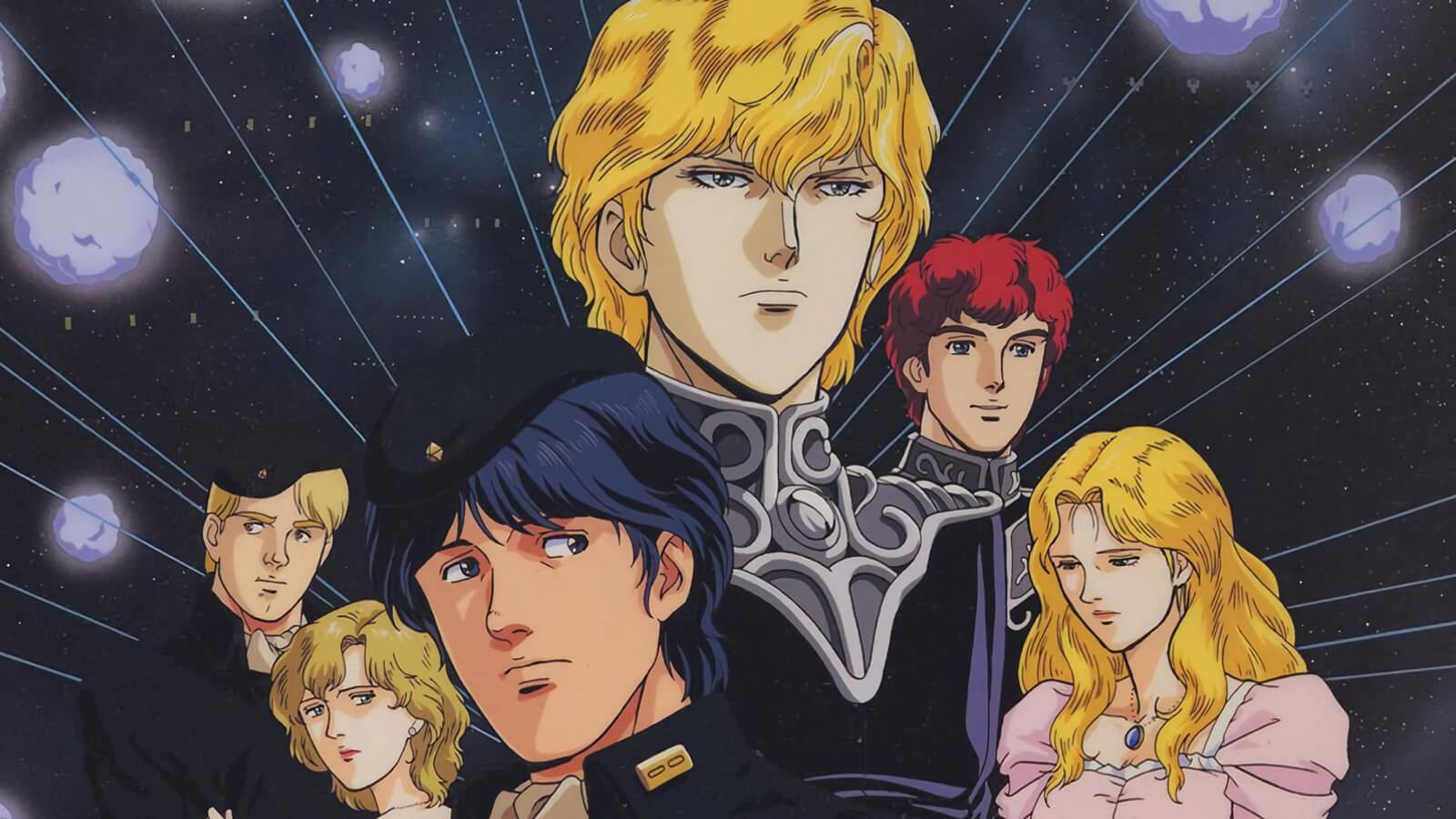 Best Sci-Fi Anime - Legend of the Galactic Heroes