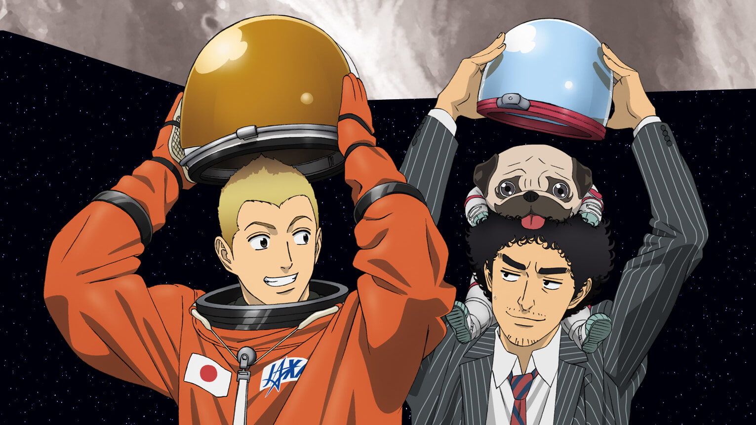 Best Sci-Fi Anime - Space Brothers