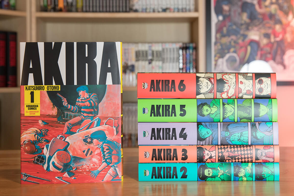 Best manga hardcovers - Akira Hardcovers (35th Anniversary Box Set)
