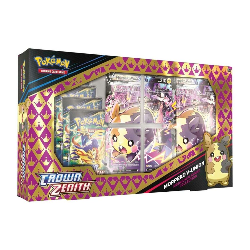 Crown Zenith Premium Playmat Koleksiyonu (Morpeko V - Union) Pokemon TCG 2023