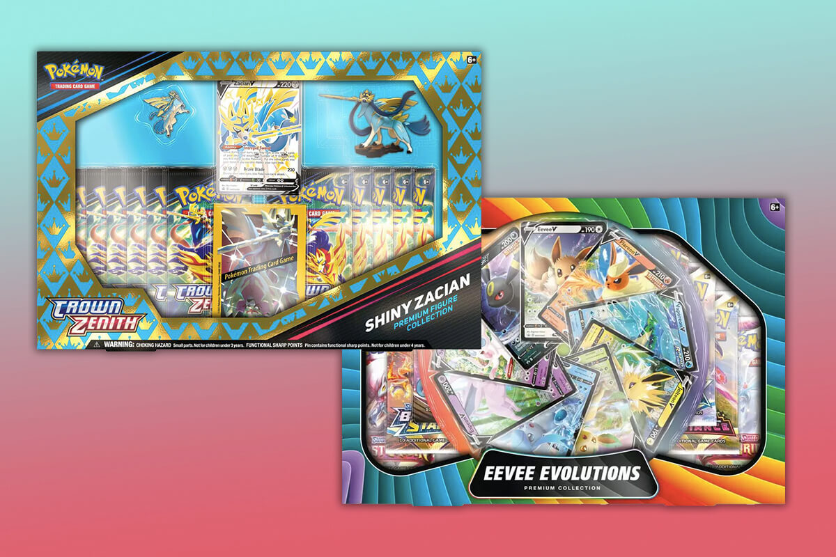 Pokemon Special and Premium Collections + ex and V Boxes