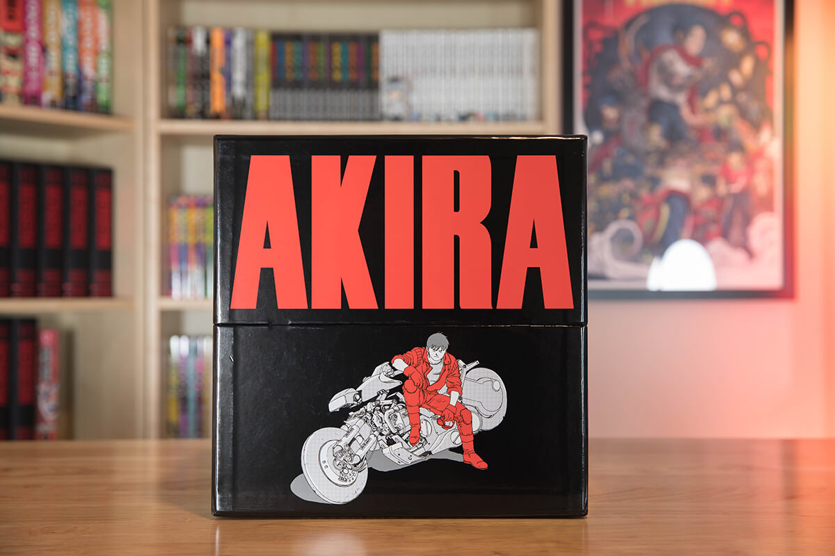 Back of Akira Box Set.