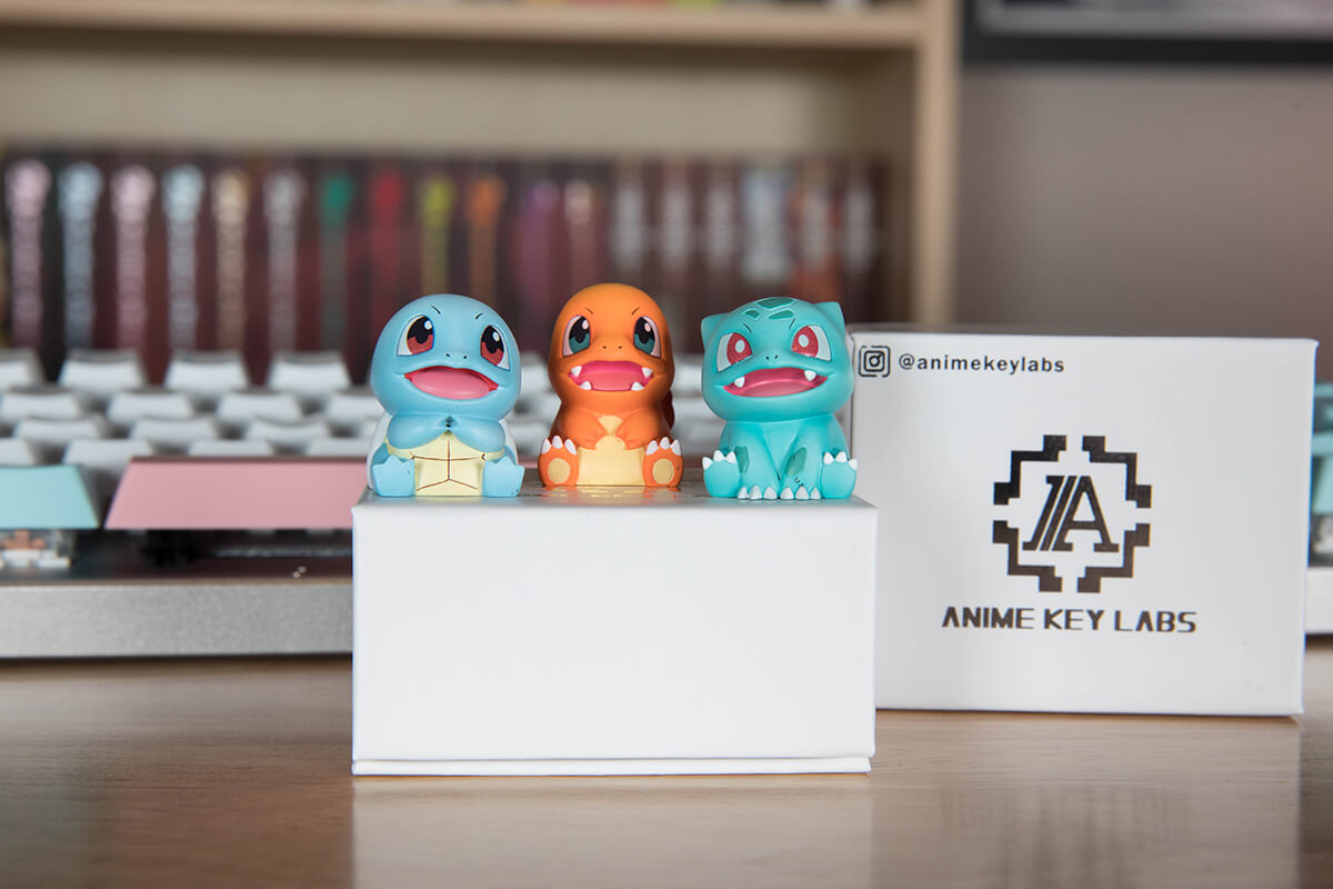 Anime Key Labs Pokemon Keycaps